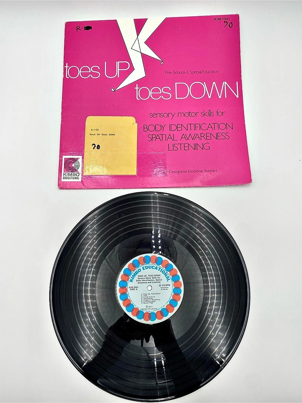 Educational Activities, Inc. Toes Up, Toes Down. Vinyl Record NIP? Toes Up Toes